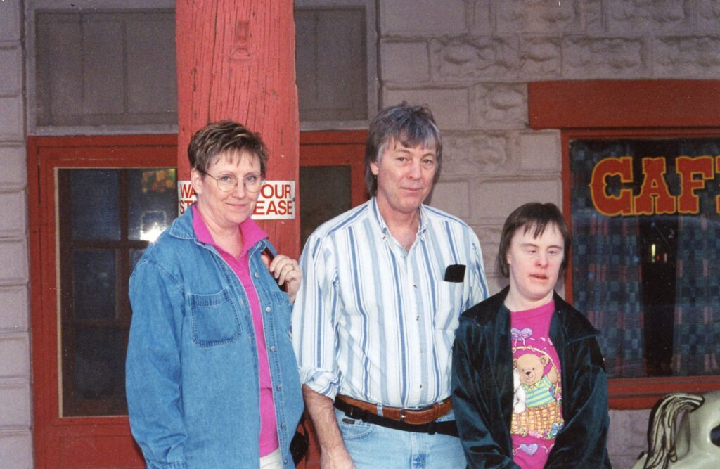 Aunt Becky, Uncle Tom, and Aunt Karen. 