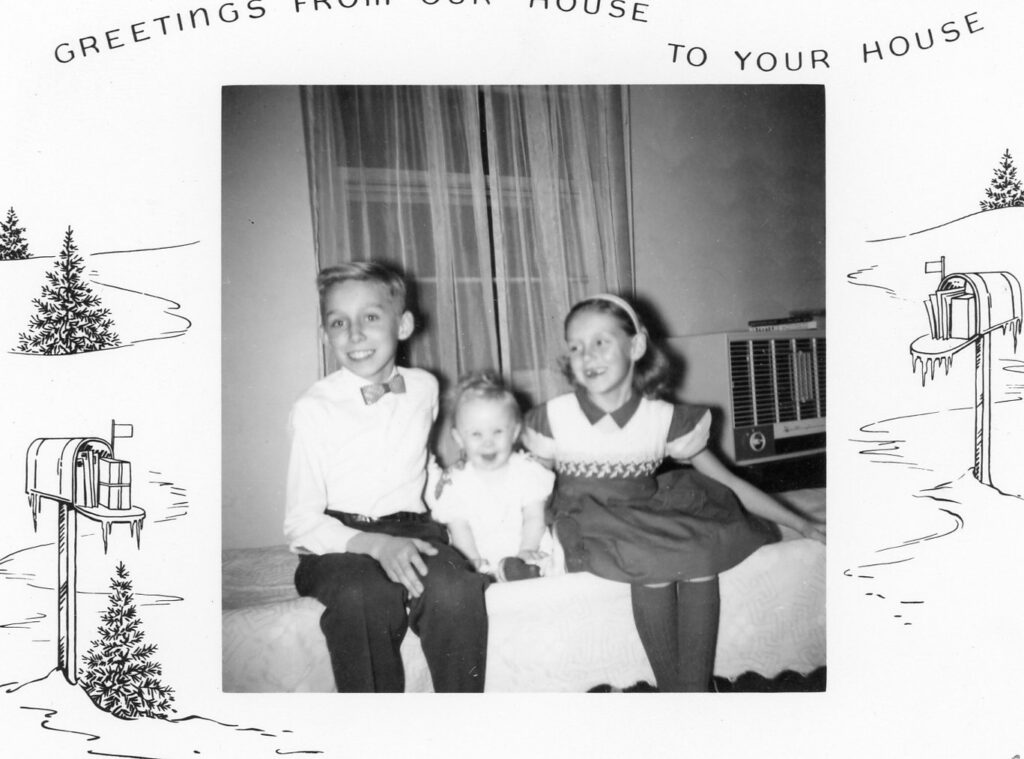 Bio dad Jay, Aunt Karen, Aunt Becky
